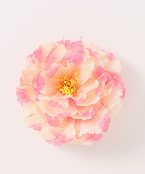 Catherine Cottage(キャサリンコテージ)の「【ZOZO限定】光るフラワーヘアクリップ(和装小物・キッズ・ホワイト/ピンク系2/パープル/ピンク系1/サックスブルー/レッド・FREE)」の20枚目の写真