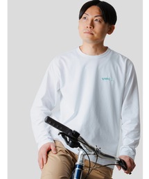 narifuri | アクティブメッシュバックポケットロングTシャツ(Tシャツ/カットソー)