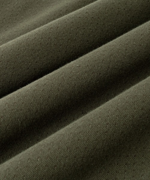 narifuri（ナリフリ）の「アクティブメッシュバックポケットロングTシャツ（Tシャツ/カットソー・メンズ・ブラック/カーキ/グレイッシュブルー/ホワイト・X-LARGE/LARGE/MEDIUM/SMALL）」の8枚目の写真