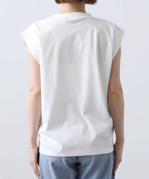 Liyoca（リヨカ）の「Ｃペタルクルーカットソー（Tシャツ/カットソー・レディース・オフホワイト/ブラック・FREE）」の22枚目の写真