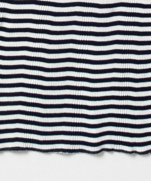 BEAMS BOY（ビームスボーイ）の「Healthknit / ラグラン ロング サーマル（Tシャツ/カットソー・レディース・グレー/ネイビー/ホワイト・ONE SIZE）」の9枚目の写真