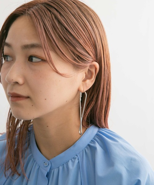 KBF（ケイビーエフ）の「クロスバーピアス（ピアス（両耳用）・レディース・ゴールド/シルバー・ONE）」の11枚目の写真