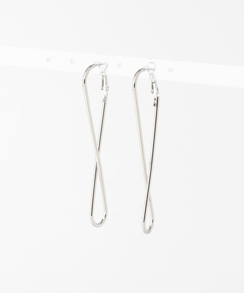 KBF（ケイビーエフ）の「クロスバーピアス（ピアス（両耳用）・レディース・ゴールド/シルバー・ONE）」の6枚目の写真