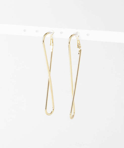 KBF（ケイビーエフ）の「クロスバーピアス（ピアス（両耳用）・レディース・ゴールド/シルバー・ONE）」の5枚目の写真