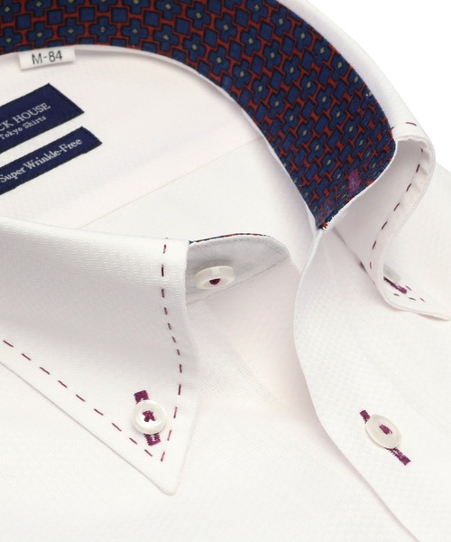 超形態安定ノーアイロン ボタンダウン 長袖ビジネスワイシャツ（ビジネスシャツ）｜TOKYO SHIRTS（トウキョウシャツ）