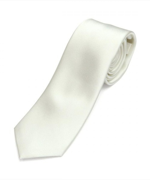 TOKYO SHIRTS（トウキョウシャツ）の「フォーマルネクタイ　礼装ネクタイ（ネクタイ・メンズ・シルバー系1/ホワイト系1/ブラック・FREE）」の2枚目の写真