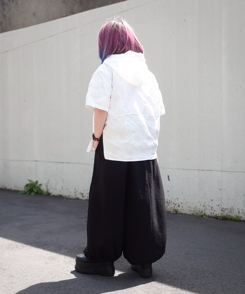 rovtski(ロフトスキー)の「ポリアラジンパンツ(その他パンツ・レディース・グレー/ブラック・FREE)」の17枚目の写真