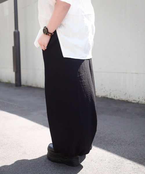 rovtski(ロフトスキー)の「ポリアラジンパンツ(その他パンツ・レディース・グレー/ブラック・FREE)」の7枚目の写真