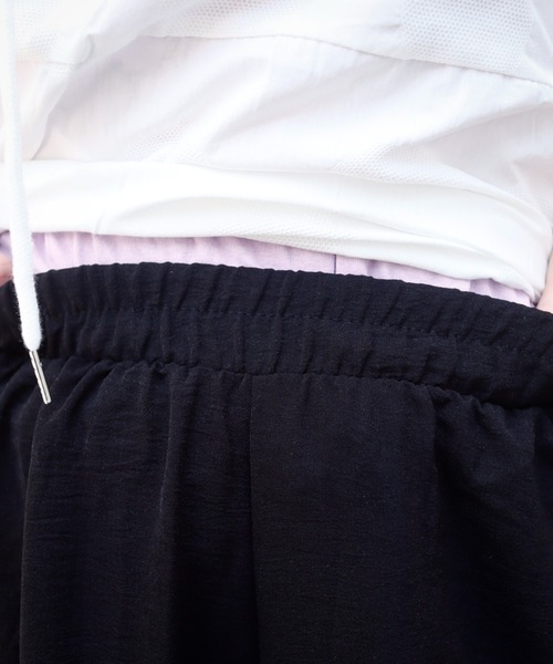 rovtski(ロフトスキー)の「ポリアラジンパンツ(その他パンツ・レディース・グレー/ブラック・FREE)」の5枚目の写真