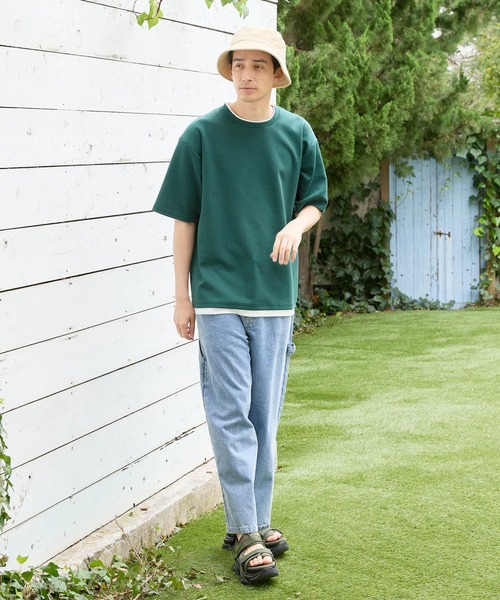 LAKOLE（ラコレ）の「ケミカルデニムペインターパンツ / 111922（デニムパンツ・メンズ・ライトブルー/チャコール・SMALL/MEDIUM/LARGE）」の5枚目の写真