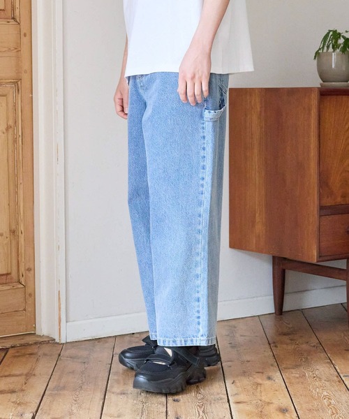 LAKOLE（ラコレ）の「ケミカルデニムペインターパンツ / 111922（デニムパンツ・メンズ・ライトブルー/チャコール・SMALL/MEDIUM/LARGE）」の6枚目の写真