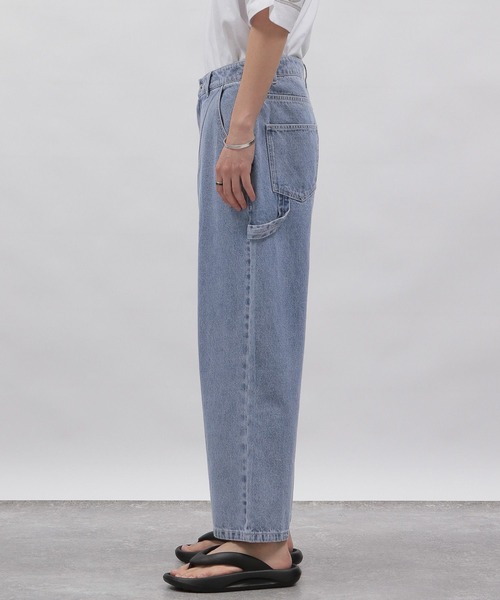 LAKOLE（ラコレ）の「ケミカルデニムペインターパンツ / 111922（デニムパンツ・メンズ・ライトブルー/チャコール・SMALL/MEDIUM/LARGE）」の16枚目の写真