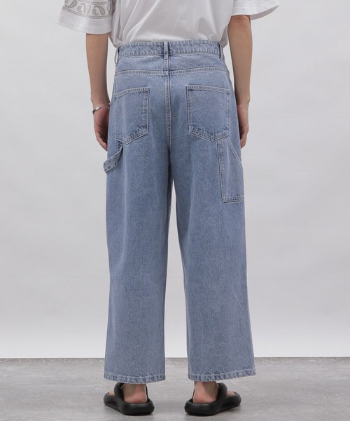 LAKOLE（ラコレ）の「ケミカルデニムペインターパンツ / 111922（デニムパンツ・メンズ・ライトブルー/チャコール・SMALL/MEDIUM/LARGE）」の18枚目の写真