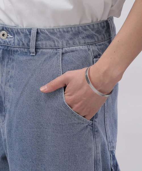 LAKOLE（ラコレ）の「ケミカルデニムペインターパンツ / 111922（デニムパンツ・メンズ・ライトブルー/チャコール・SMALL/MEDIUM/LARGE）」の20枚目の写真