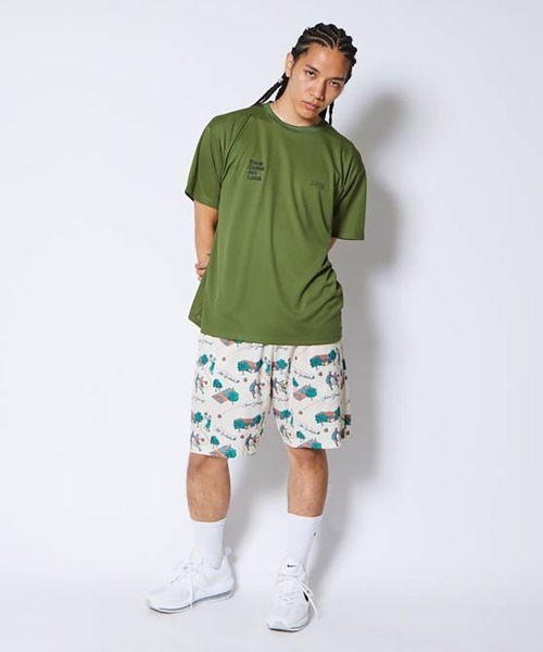 AKTR（アクター）の「AKTR ALOHA 6.5-INCH SHORTS（アクター アロハ 6.5インチ ショーツ）（その他パンツ・メンズ・ネイビー/ベージュ系・MEDIUM/LARGE/X-LARGE/XX-LARGE）」の2枚目の写真