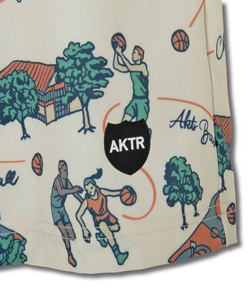AKTR（アクター）の「AKTR ALOHA 6.5-INCH SHORTS（アクター アロハ 6.5インチ ショーツ）（その他パンツ・メンズ・ネイビー/ベージュ系・MEDIUM/LARGE/X-LARGE/XX-LARGE）」の5枚目の写真