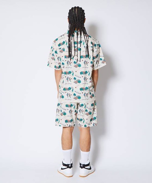 AKTR（アクター）の「AKTR ALOHA 6.5-INCH SHORTS（アクター アロハ 6.5インチ ショーツ）（その他パンツ・メンズ・ネイビー/ベージュ系・MEDIUM/LARGE/X-LARGE/XX-LARGE）」の9枚目の写真