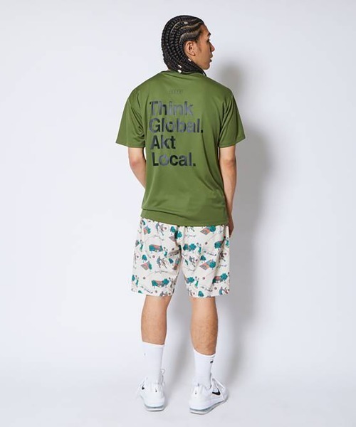 AKTR（アクター）の「AKTR ALOHA 6.5-INCH SHORTS（アクター アロハ 6.5インチ ショーツ）（その他パンツ・メンズ・ネイビー/ベージュ系・MEDIUM/LARGE/X-LARGE/XX-LARGE）」の10枚目の写真