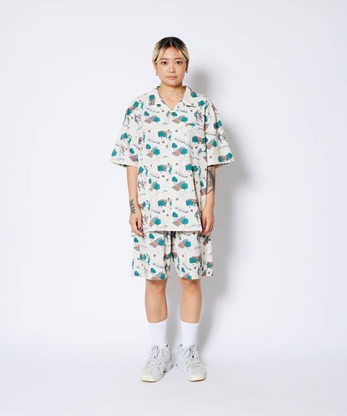 AKTR（アクター）の「AKTR ALOHA 6.5-INCH SHORTS（アクター アロハ 6.5インチ ショーツ）（その他パンツ・メンズ・ネイビー/ベージュ系・MEDIUM/LARGE/X-LARGE/XX-LARGE）」の11枚目の写真