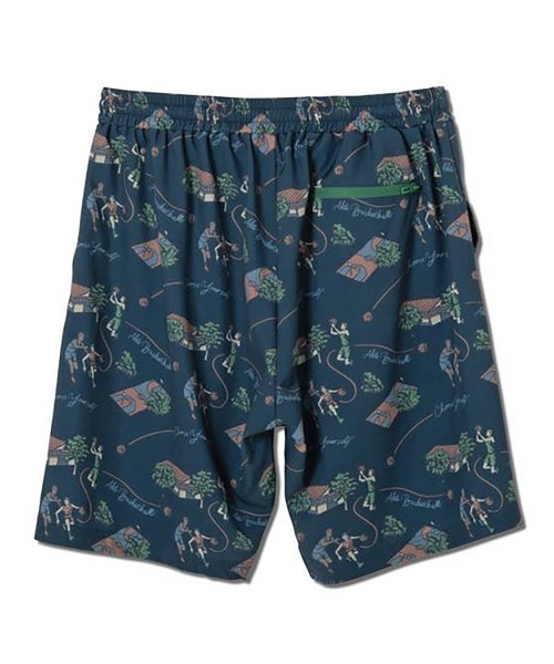 AKTR（アクター）の「AKTR ALOHA 6.5-INCH SHORTS（アクター アロハ 6.5インチ ショーツ）（その他パンツ・メンズ・ネイビー/ベージュ系・MEDIUM/LARGE/X-LARGE/XX-LARGE）」の17枚目の写真