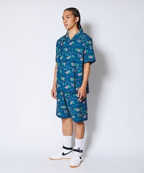AKTR（アクター）の「AKTR ALOHA 6.5-INCH SHORTS（アクター アロハ 6.5インチ ショーツ）（その他パンツ・メンズ・ネイビー/ベージュ系・MEDIUM/LARGE/X-LARGE/XX-LARGE）」の21枚目の写真