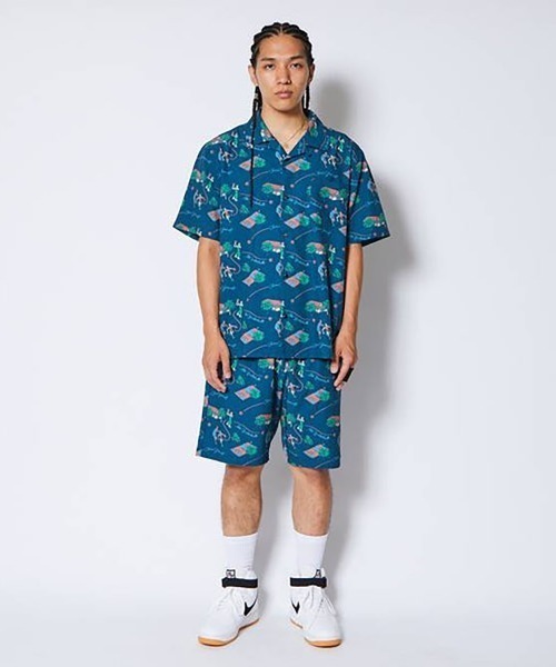 AKTR（アクター）の「AKTR ALOHA 6.5-INCH SHORTS（アクター アロハ 6.5インチ ショーツ）（その他パンツ・メンズ・ネイビー/ベージュ系・MEDIUM/LARGE/X-LARGE/XX-LARGE）」の20枚目の写真