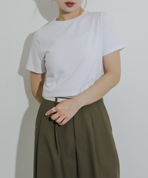 SENSE OF PLACE by URBAN RESEARCH | クロップドTシャツ(半袖)(Tシャツ/カットソー)