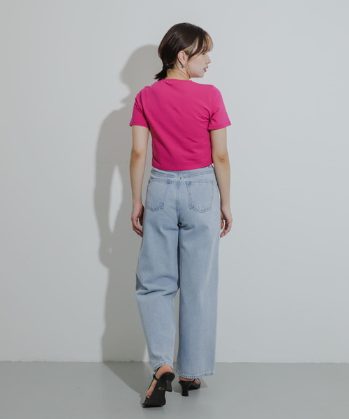 セール】クロップドTシャツ(半袖)（Tシャツ/カットソー）｜SENSE OF