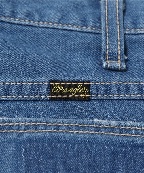 SEVENDAYS=SUNDAY(セブンデイズサンデイ)の「WRANGLER TAPERED CLASHパンツ(その他パンツ・レディース・インディゴブルー・26inch/24inch/25inch)」の12枚目の写真