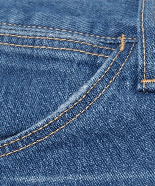 SEVENDAYS=SUNDAY(セブンデイズサンデイ)の「WRANGLER TAPERED CLASHパンツ(その他パンツ・レディース・インディゴブルー・26inch/24inch/25inch)」の7枚目の写真