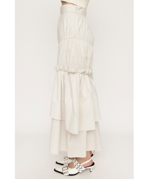 SLY(スライ)の「ASYMMETRY FRILL SK アシンメトリー フリル スカート(スカート・レディース・ターコイズブルー/ブラック/ホワイト・1/2)」の5枚目の写真