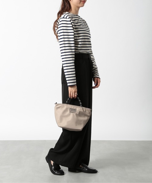 FREDRIK PACKERS（フレドリックパッカーズ）の「【FREDRIK PACKERS】MELL TOTE（ショルダーバッグ・レディース・グレイッシュベージュ/オリーブ/ブラック/グレー・FREE）」の16枚目の写真