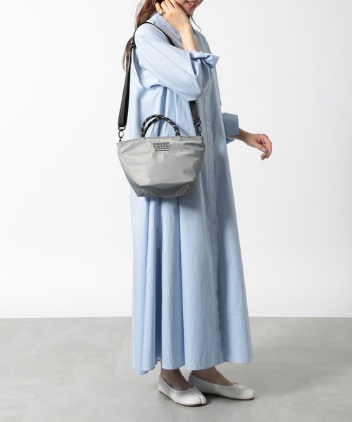 FREDRIK PACKERS（フレドリックパッカーズ）の「【FREDRIK PACKERS】MELL TOTE（ショルダーバッグ・レディース・グレイッシュベージュ/オリーブ/ブラック/グレー・FREE）」の9枚目の写真