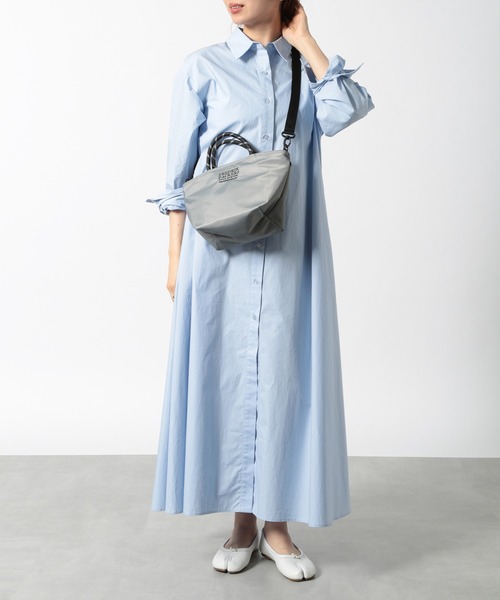 FREDRIK PACKERS（フレドリックパッカーズ）の「【FREDRIK PACKERS】MELL TOTE（ショルダーバッグ・レディース・グレイッシュベージュ/オリーブ/ブラック/グレー・FREE）」の8枚目の写真