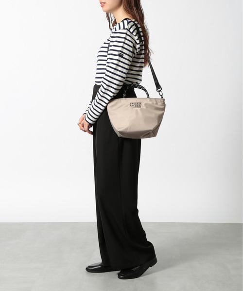 FREDRIK PACKERS（フレドリックパッカーズ）の「【FREDRIK PACKERS】MELL TOTE（ショルダーバッグ・レディース・グレイッシュベージュ/オリーブ/ブラック/グレー・FREE）」の15枚目の写真