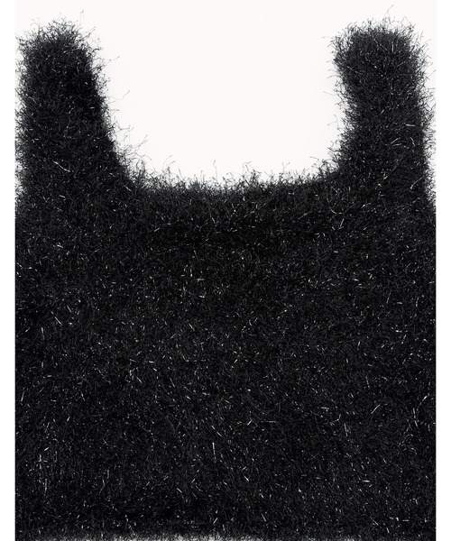 Little sunny bite(リトルサニーバイト)の「【Little Sunny Bite】knit tank vest(タンクトップ・レディース・ブラック・MEDIUM)」の10枚目の写真