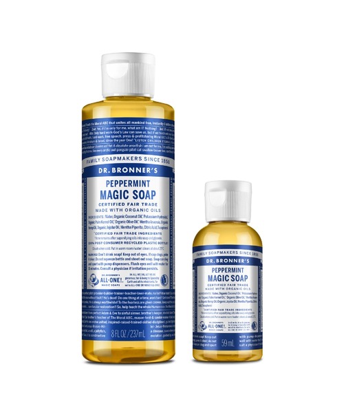 Dr. Bronner's ペパーミント石鹸 3,776ml Amazon.com : Dr. Bronner's Organic Sugar Soap (Peppermint