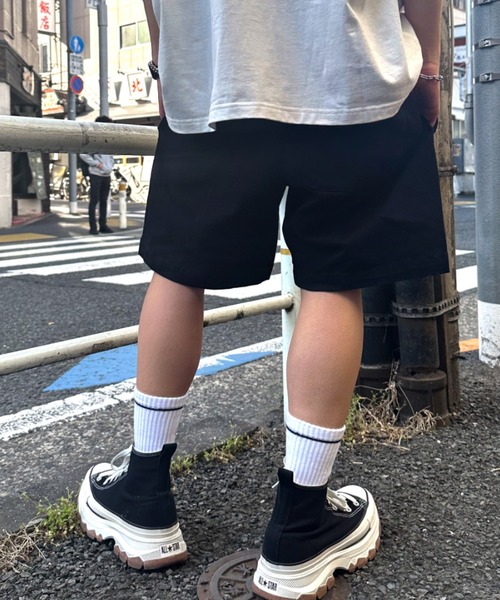 A'gem(エージェム)の「A'GEM/9 × .kom 『A'gem/エージェム』 ハーフパンツ(その他パンツ・メンズ・ホワイト/ベージュ/ブラック/カーキ・M/L)」の9枚目の写真