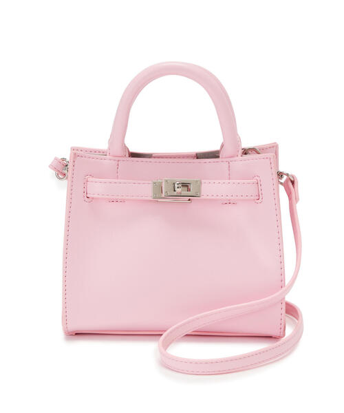 N.（N. Natural Beauty Basic）（エヌエヌナチュラルビューティーベーシック）の「ベルト付ミニショルダーバッグ（ショルダーバッグ・レディース・ブラック/ゴールド/ピンク・ﾌﾘ-）」の8枚目の写真