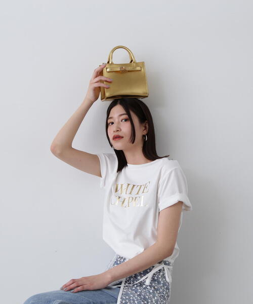 N.（N. Natural Beauty Basic）（エヌエヌナチュラルビューティーベーシック）の「ベルト付ミニショルダーバッグ（ショルダーバッグ・レディース・ブラック/ゴールド/ピンク・ﾌﾘ-）」の10枚目の写真