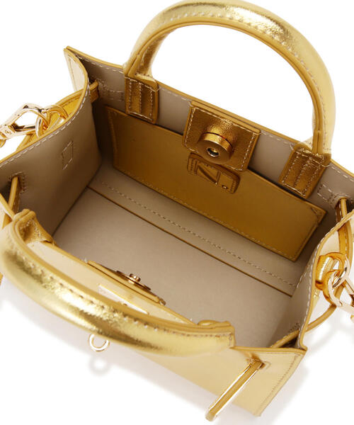 N.（N. Natural Beauty Basic）（エヌエヌナチュラルビューティーベーシック）の「ベルト付ミニショルダーバッグ（ショルダーバッグ・レディース・ブラック/ゴールド/ピンク・ﾌﾘ-）」の21枚目の写真