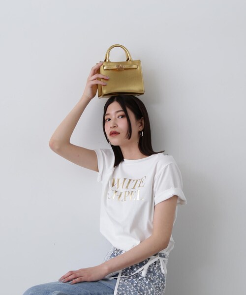 N.（N. Natural Beauty Basic）（エヌエヌナチュラルビューティーベーシック）の「ベルト付ミニショルダーバッグ（ショルダーバッグ・レディース・ブラック/ゴールド/ピンク・ﾌﾘ-）」の3枚目の写真