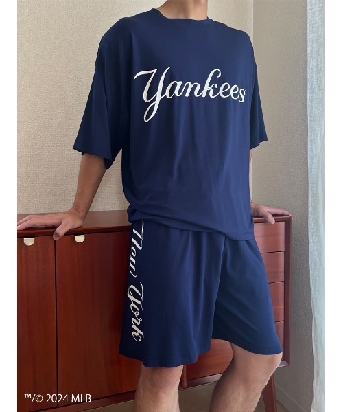 ■新品 SNIDEL  【MLB】カットソーセットアップ Amazon | スナイデルホーム SNIDEL HOME 【MLB】カットソー