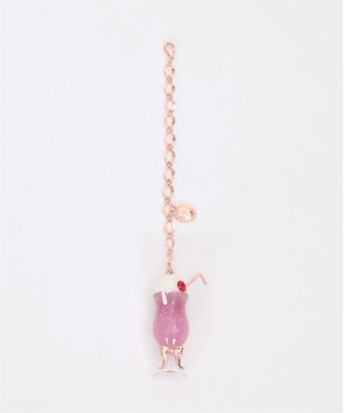 axes femme POETIQUE（アクシーズファムポエティック）の「クリームソーダバッグチャーム（キーホルダー・レディース・グリーン/ピンク・FREE）」の8枚目の写真