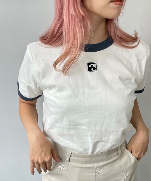 SANSeLF(サンセルフ)の「Se オリジナル刺繍Tシャツ【SANSeLF】sanw24s030(Tシャツ/カットソー・レディース・ホワイト・FREE)」の3枚目の写真