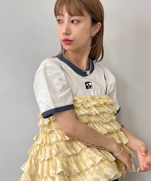 SANSeLF(サンセルフ)の「Se オリジナル刺繍Tシャツ【SANSeLF】sanw24s030(Tシャツ/カットソー・レディース・ホワイト・FREE)」の5枚目の写真