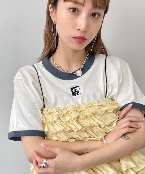 SANSeLF(サンセルフ)の「Se オリジナル刺繍Tシャツ【SANSeLF】sanw24s030(Tシャツ/カットソー・レディース・ホワイト・FREE)」の7枚目の写真