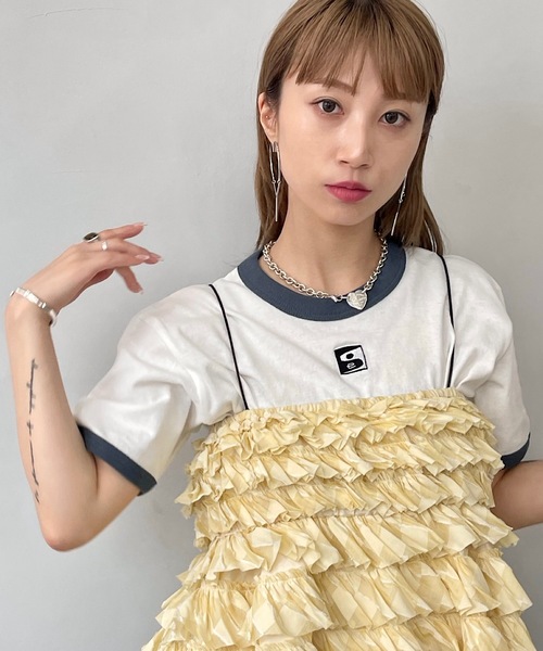 SANSeLF(サンセルフ)の「Se オリジナル刺繍Tシャツ【SANSeLF】sanw24s030(Tシャツ/カットソー・レディース・ホワイト・FREE)」の8枚目の写真