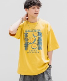 RAGEBLUE | 【TONY HAWK/トニーホーク】コラボプリント/グラフィックオーバーサイズTシャツ(Tシャツ/カットソー)