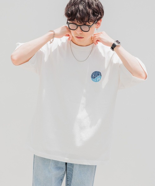 RAGEBLUE(レイジブルー)の「【TONY HAWK/トニーホーク】コラボプリント/グラフィックオーバーサイズTシャツ(Tシャツ/カットソー・メンズ・ダークグレー/ブラック/イエロー系その他/ホワイト・LARGE/MEDIUM)」の7枚目の写真